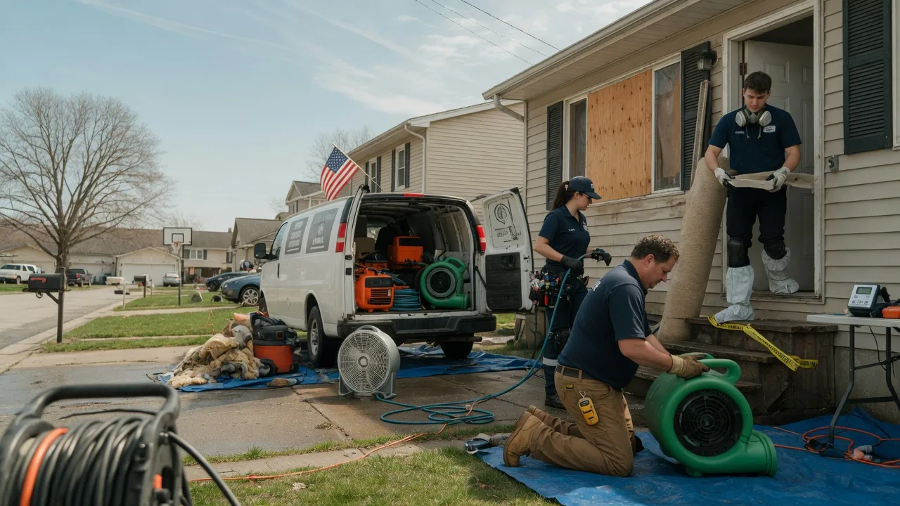 Water Damage Restoration in Dracut, MA near me